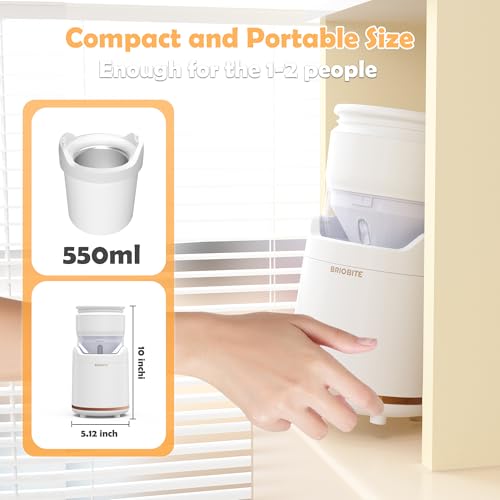 BRIOBITE Rechargeable Compact Ice Cream Maker - Image 4