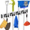 reliahom Broom Holder Wall Mount Tool Organizer
