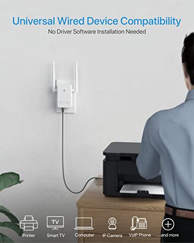BrosTrend Universal WiFi To Ethernet Adapter, 300Mbps - Image 4