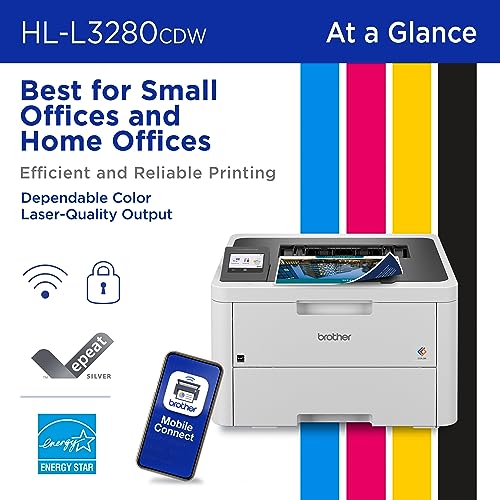 Brother HL-L3280CDW Wireless Compact Digital Printer - Image 2