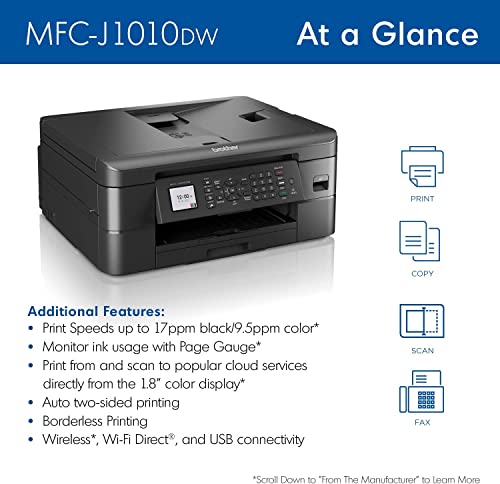 Brother MFC-J10 Series Wireless Color Inkjet Printer - Image 2