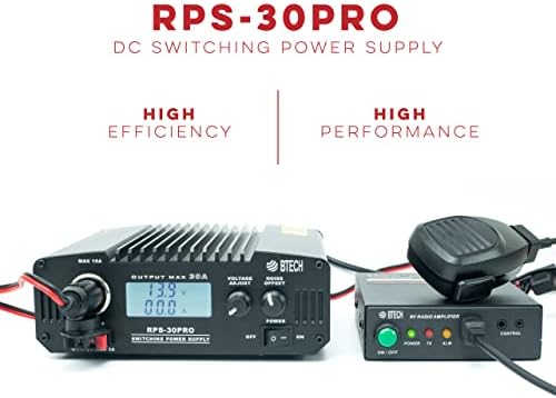 BTECH RPS-30PRO 30 Amp Regulated Bench Power Supply - Image 5