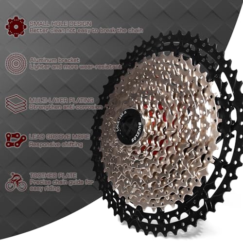 BUCKLOS 8-12 Speed Ultra-Light Bike Cassette - Image 2