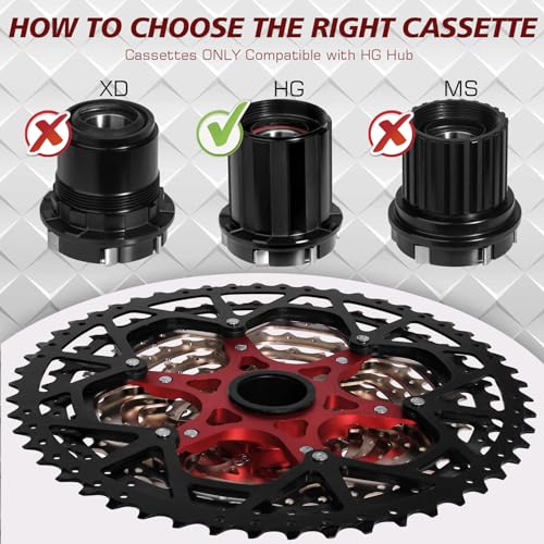 BUCKLOS 8-12 Speed Ultra-Light Bike Cassette - Image 4