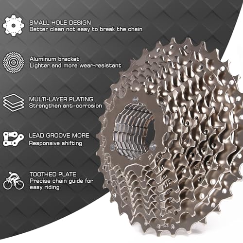 BUCKLOS 8-12 Speed Ultra-Light Bike Cassette - Image 2