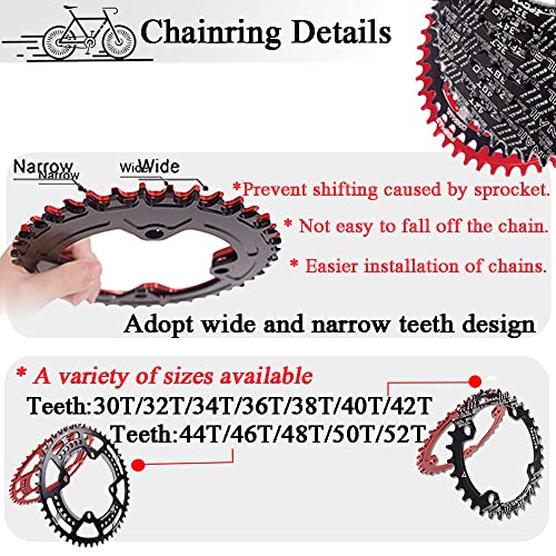 BUCKLOS IXF 104 BCD Mountain Bike Crankset - Image 3