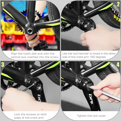 BUCKLOS IXF 104 BCD Mountain Bike Crankset - Image 5