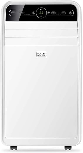 BLACK+DECKER BXAC9001E Portable Air Conditioner, White