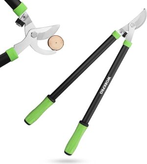 WORKPRO Bypass Lopper, 28″ Branch Cutter, 65MN Blade