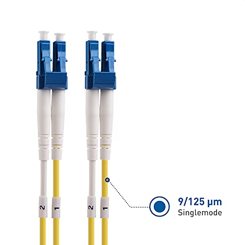 Cable Matters Plenum Rated Duplex OS2 Single Mode Fiber Patch Cable 3m - Image 5