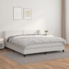 HDGTDR3SS2865SSSSTT California King Faux Leather Box Spring Bed