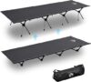 Night Cat Camping Cot Bed – Portable Folding Sleeping Cot