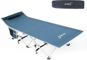 Nice C Camping Cots With Mattress And Pillow