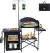 Nice C Camping Kitchen Station Grill Table