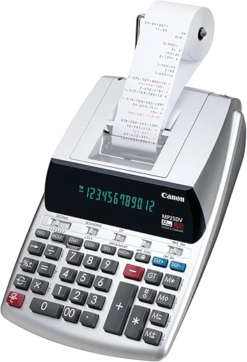 Canon Canon 2202C001 MP25DV-3 Desktop Printing Calculator