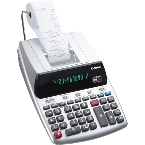 Canon Canon 2202C001 MP25DV-3 Desktop Printing Calculator - Image 4
