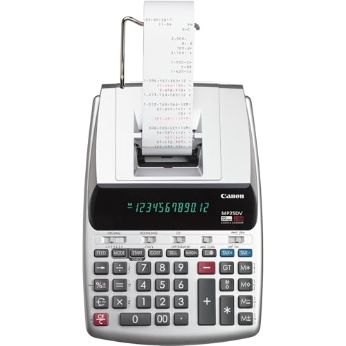 Canon Canon 2202C001 MP25DV-3 Desktop Printing Calculator - Image 5