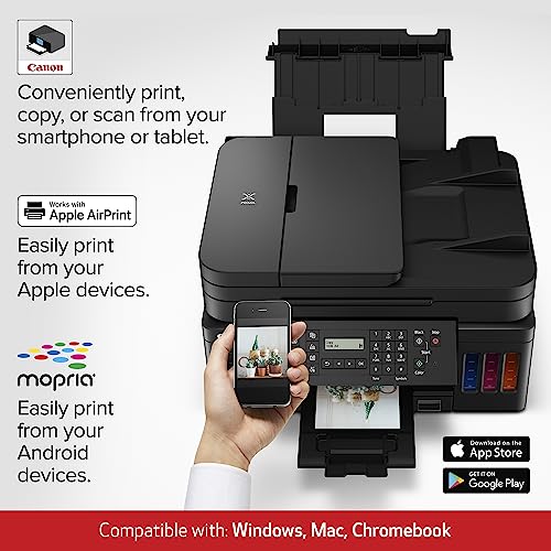 Canon G7020 Wireless Supertank Printer, Black - Image 5
