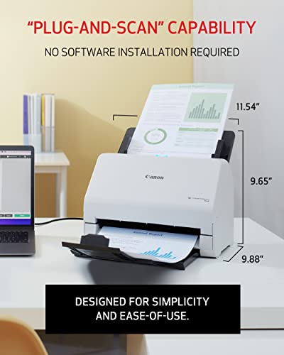 Canon ImageFORMULA R30 Document Scanner, Auto Feeder - Image 3