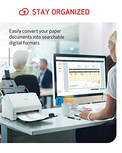 Canon ImageFORMULA R30 Document Scanner, Auto Feeder - Image 4