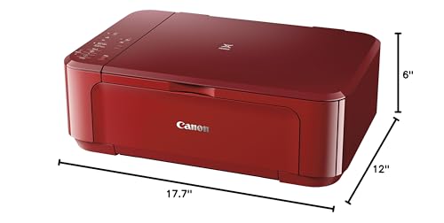 Canon PIXMA MG3620 Wireless Inkjet Printer, Red - Image 4