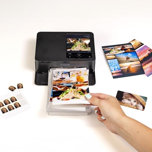 Canon SELPHY CP1500 Mobile Photo Printer, Black - Image 2