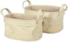 DII Canvas Laundry Basket, Confetti Gold, 2 Piece