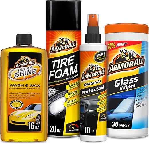 Armor All Car Wash & Cleaner Kit With Accessories