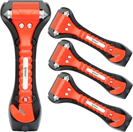 IPOW Car Window Breaker Seatbelt Cutter Tool