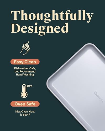 Caraway Non-Stick Ceramic Baking Sheet Duo - Image 4