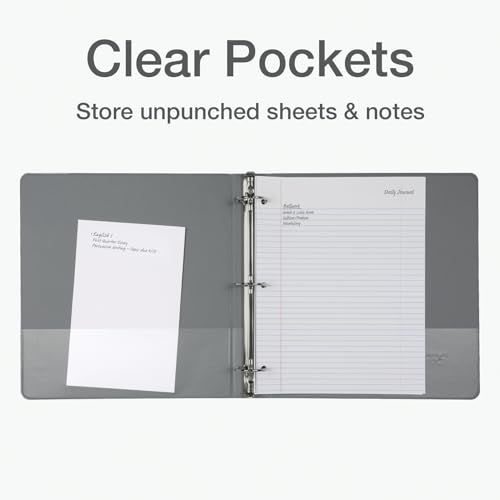Cardinal 3 Ring Binders, Durable 2 Inch, 4 Pack - Image 3