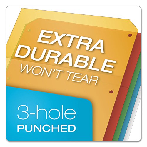 Cardinal Poly Ring Binder Pockets, Multi-Color (84007) - Image 3