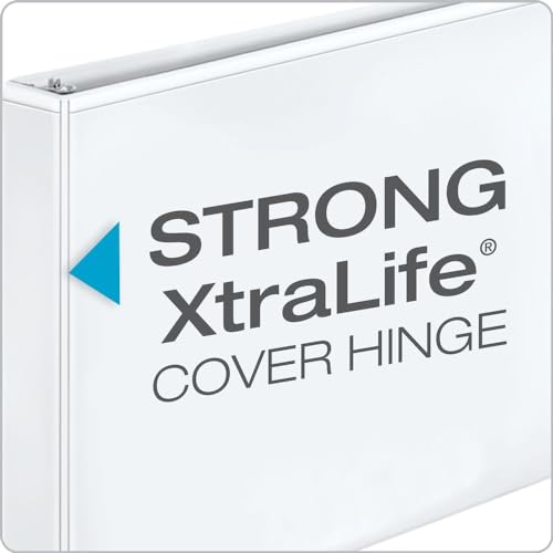 Cardinal Slant-D Ring 11" x 17" ClearVue Binders - Image 4