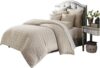 Michael Amini Carlyle 10 Pc King Comforter Set (BCS-KS10-CRLYL-PLTN)