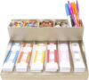 Nadex Cash Wrapper Organizer, 6 Compartment Holder
