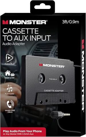 XTREME DIGITAL LIFESTYLE ACCESSORIES Cassette To Aux Audio Adapter For Car
