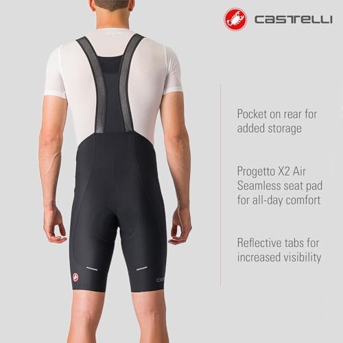 Castelli Men's Espresso Bibshort For Cycling - Image 3