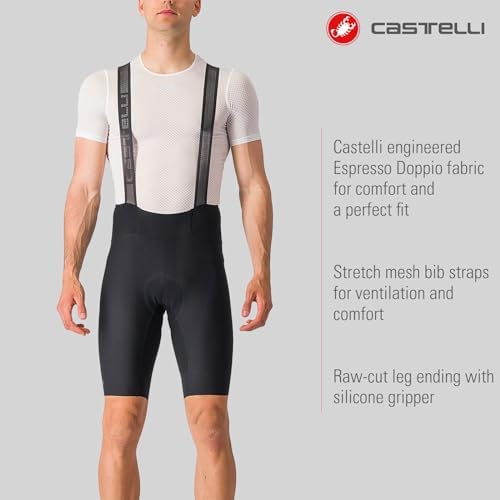 Castelli Men's Espresso Bibshort For Cycling - Image 2