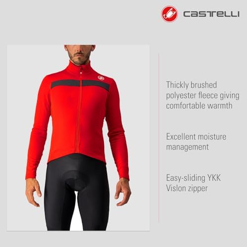 Castelli Men's Puro 3 Fleece Insulated Jersey - Image 2