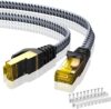 ARISKEEN Cat 8 Ethernet Cable 50 FT, 40Gbps