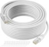 Kxable Cat5e Ethernet Cable 50 FT, White