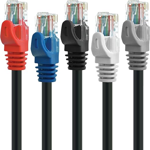Mediabridge CAT6 Ethernet Patch Cable 5-Pack
