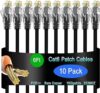 Lysymixs Cat6 Ethernet Patch Cable 6 ft (10 Pack)