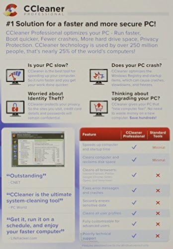 CC Cleaner Ccleaner Professional For 1 PC/Mac - Image 2