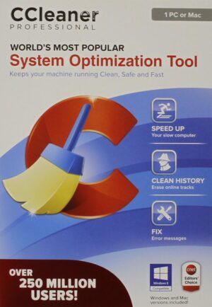 CC Cleaner Ccleaner Professional For 1 PC/Mac