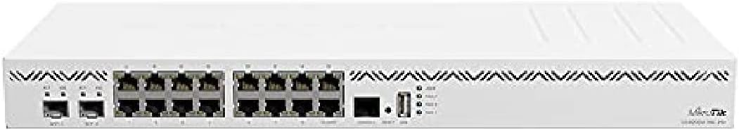 MikroTik CCR2004-16G-2S+ Gigabit Ethernet Ports, 10G SFP+