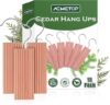 ACMETOP Cedar Hang Ups for Clothes Storage