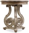 Beaumont Lane Cedar Way Scroll Accent Table