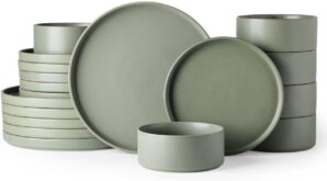 GBHOME Ceramic Dinnerware Sets: Matte Stoneware
