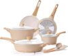 SENSARTE Ceramic Nonstick 14-Piece Cookware Set